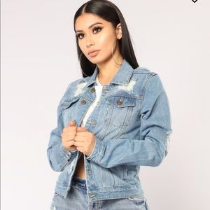 Fashion nova denim jacket